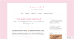 Desktop Screenshot of lunadeabril.com