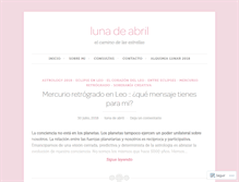 Tablet Screenshot of lunadeabril.com